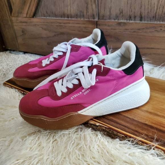 Stella McCartney Shoes - LAST CHANCE Stella McCartney Platform Nylon Sneakers